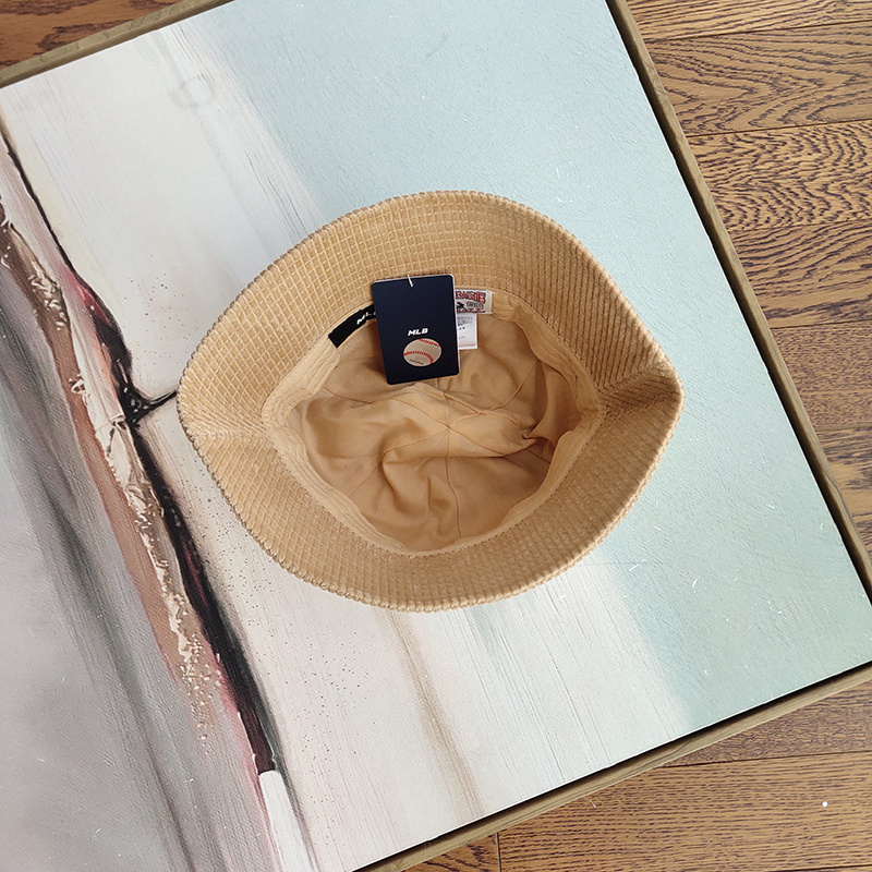 Панамка MLB Soft With Logo "Beige" фото № 7