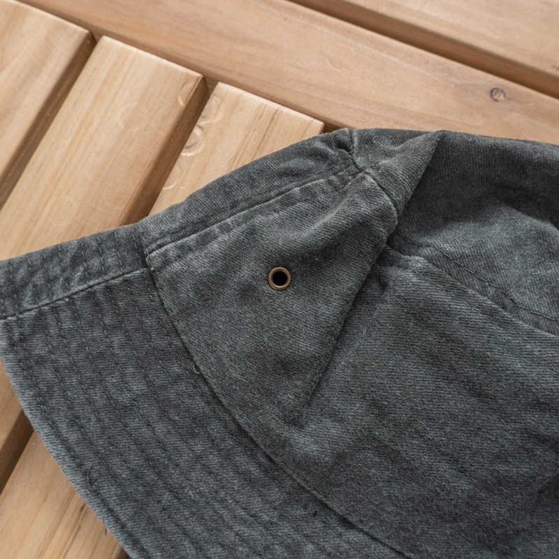 Панамка Patagonia Embroidered Lines And Small Logo "Dark green" фото № 3