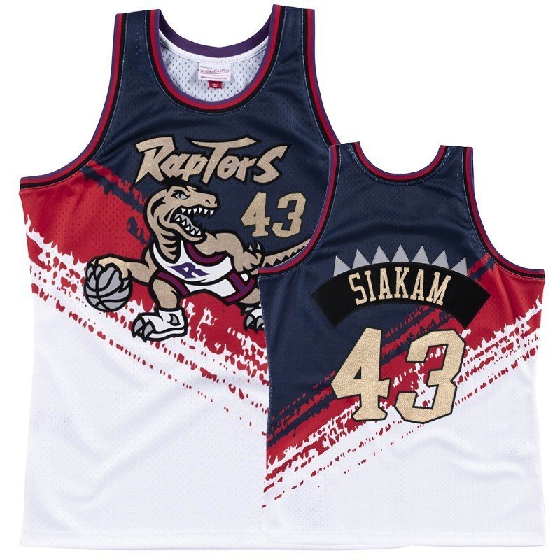 Баскетбольная Джерси NBA Toronto Raptors №43 Pascal Siakam With Logo "White/Blue" фото № 2