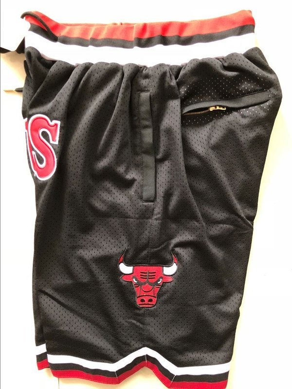 Баскетбольные Шорты NBA Chicago Bulls 97-98 "Black" фото № 4