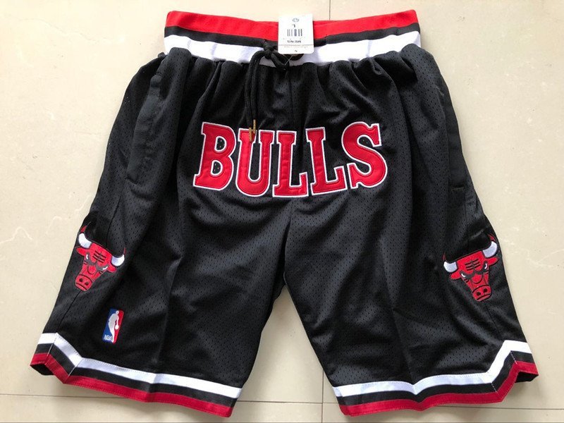 Баскетбольные Шорты NBA Chicago Bulls 97-98 "Black" фото № 6