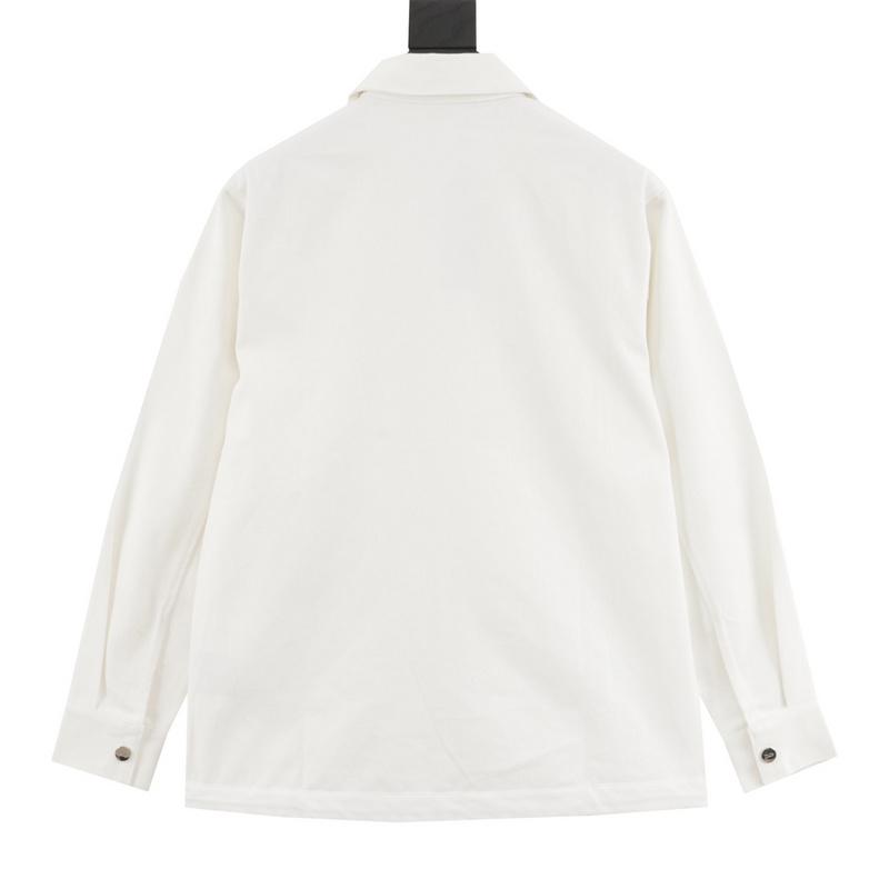 Джинсовая куртка Christian Dior Bacai "White" фото № 4