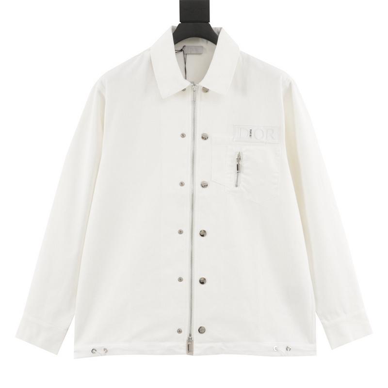 Джинсовая куртка Christian Dior Bacai "White" фото № 3