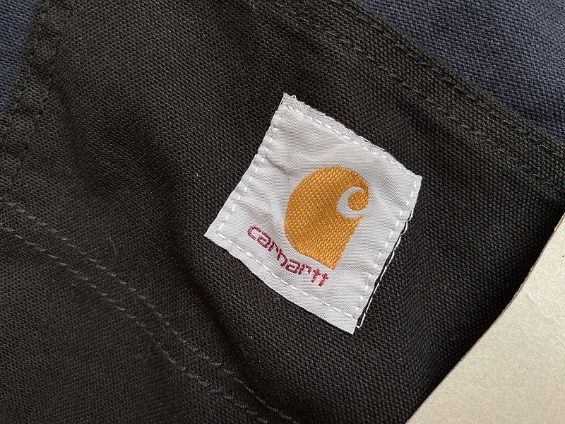 Джинсы Carhartt Multicolored Fabric "Blue/Black" фото № 2