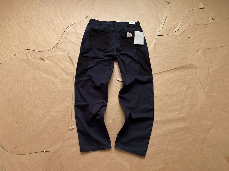 Джинсы Carhartt Multicolored Fabric "Blue/Black" фото № 9