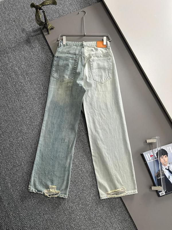 Джинсы Christian Dior Brown Stripe Dior "Blue" фото № 7