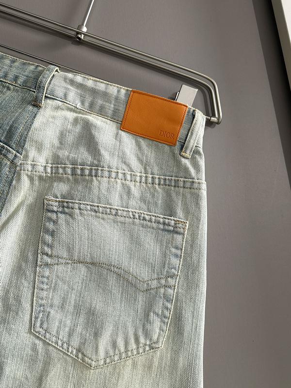 Джинсы Christian Dior Brown Stripe Dior "Blue" фото № 6