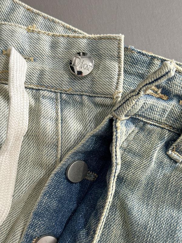 Джинсы Christian Dior Brown Stripe Dior "Blue" фото № 3