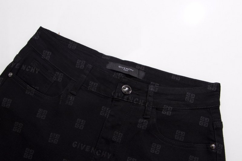 Джинсы Givenchy Pocket Smal Print Official "Black" фото № 5