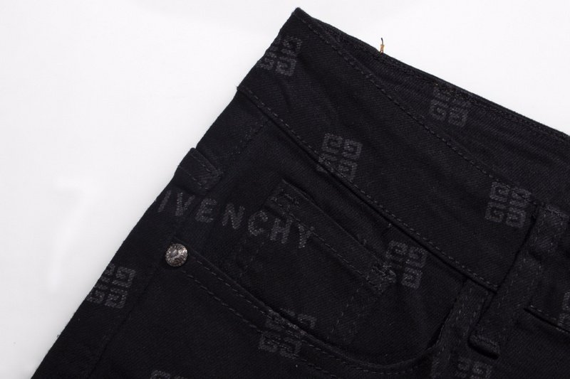 Джинсы Givenchy Pocket Smal Print Official "Black" фото № 4