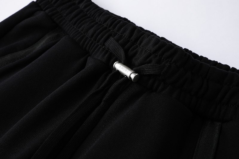 Штаны Amiri With Bright Logo "Black" фото № 5