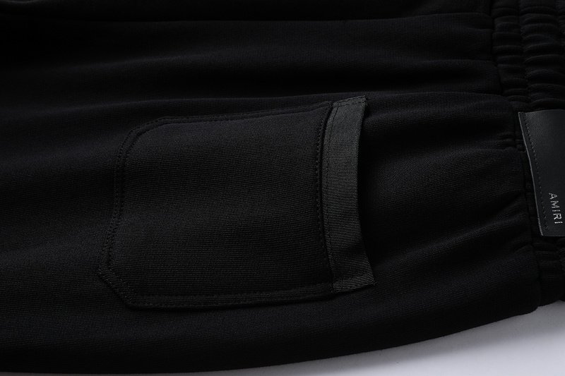 Штаны Amiri With Bright Logo "Black" фото № 7