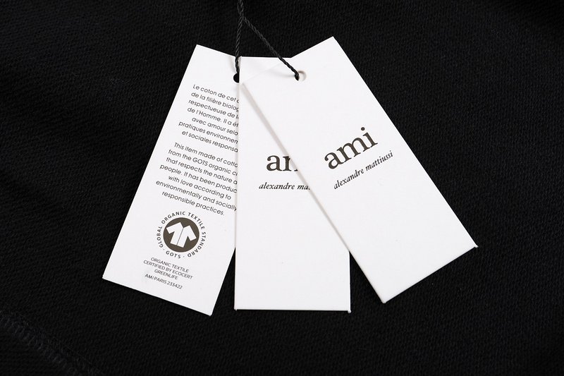 Штаны Amiri Monochrome Cotton With Logo "Black" фото № 2