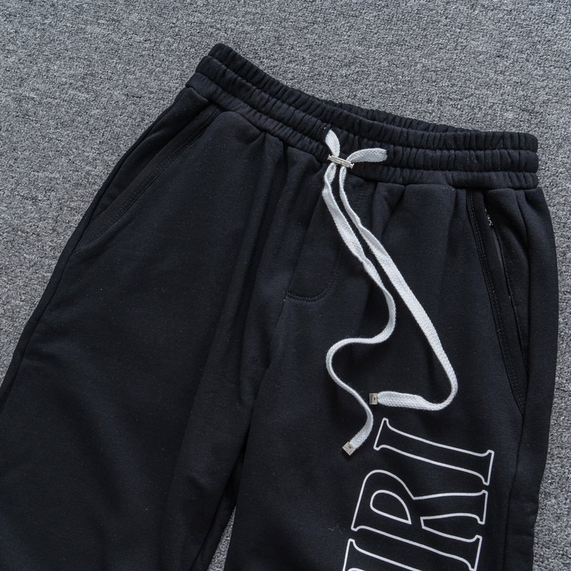 Штаны Amiri With Large Text Logo "Black" фото № 8