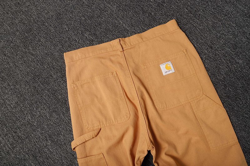 Штаны Carhartt Straight "Brown/Orange" фото № 4