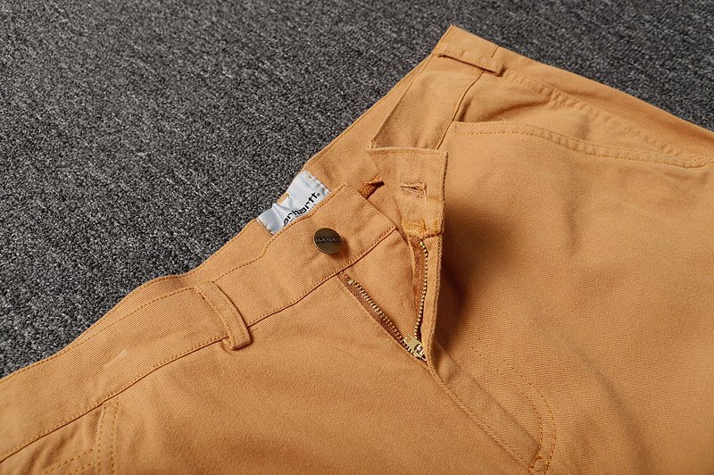 Штаны Carhartt Straight "Brown/Orange" фото № 6