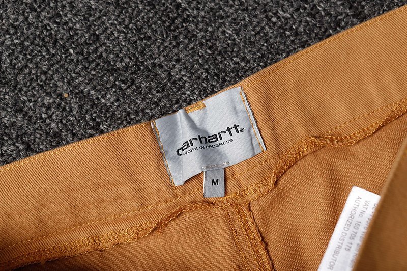 Штаны Carhartt Straight "Brown/Orange" фото № 9