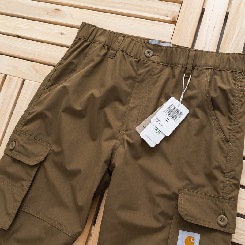Штаны Carhartt Solid Colors 2 In 1 "Brown" фото № 3