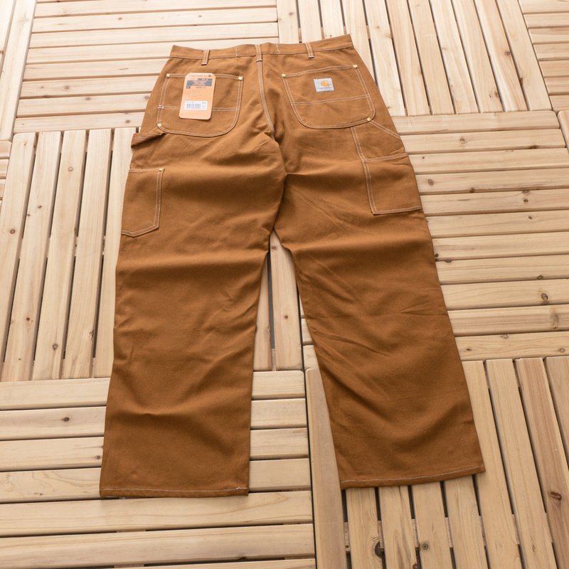 Брюки Carhartt Patches And Button Decoration "Brown" фото № 2