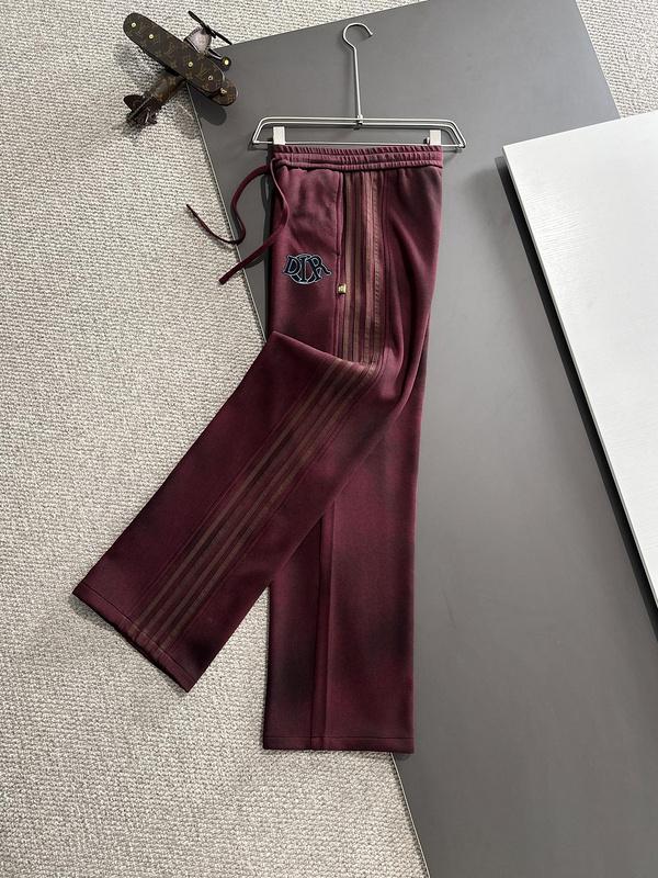 Штаны Christian Dior Frontside Black Logo Dior "Red" фото № 7