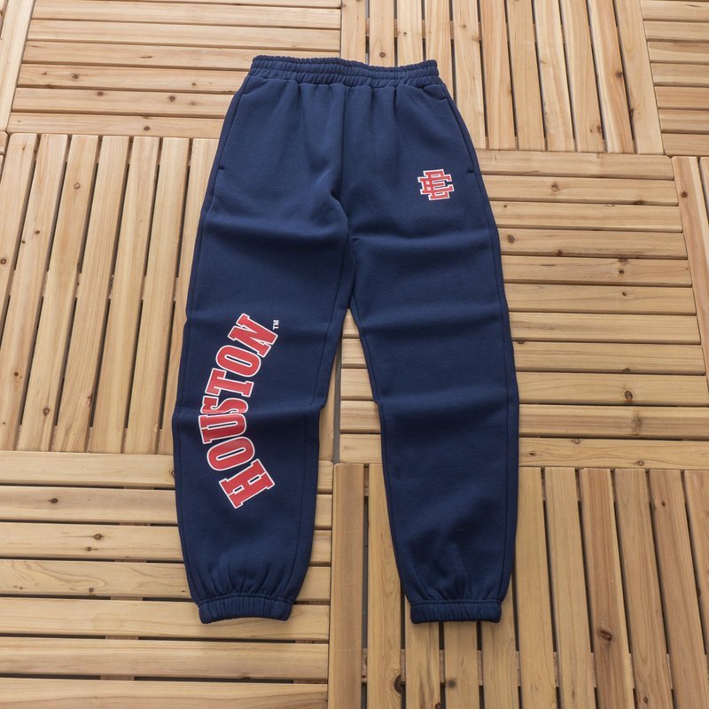 Штаны Eric Emanuel Big Printed Words "Blue" фото № 5