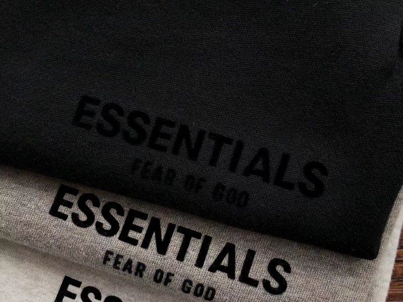 Спортивные штаны Fear of God Front Rectangle Patch With Logo "Black" фото № 5