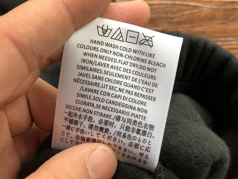 Спортивные штаны Fear of God Front Rectangle Patch With Logo "Black" фото № 9