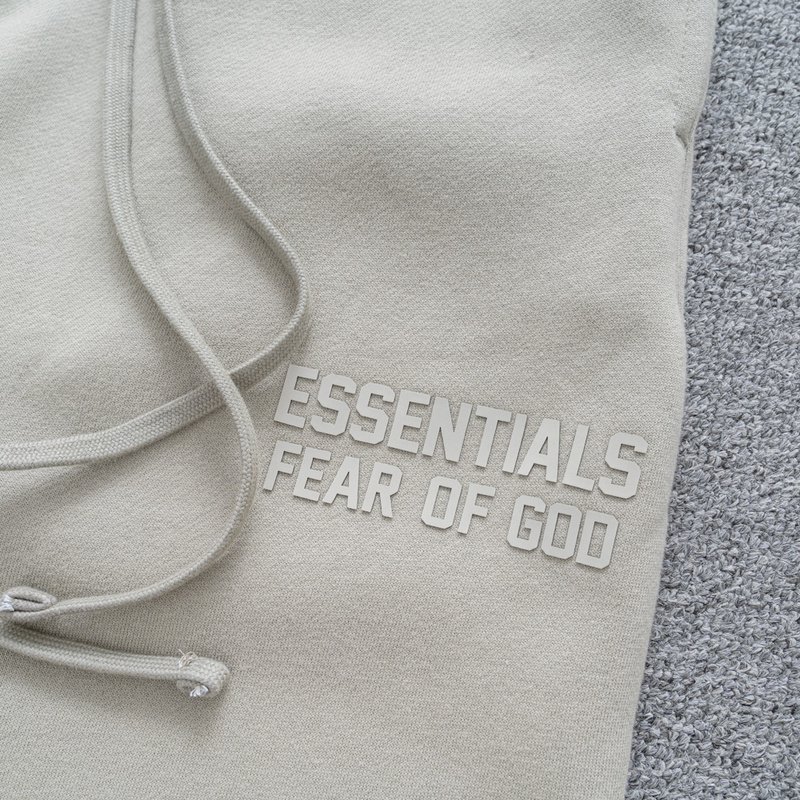 Штаны Fear Of God With Straight Bottom And Logo "Gray" фото № 3