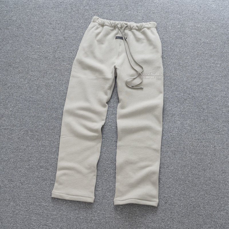 Штаны Fear Of God With Straight Bottom And Logo "Gray" фото № 6