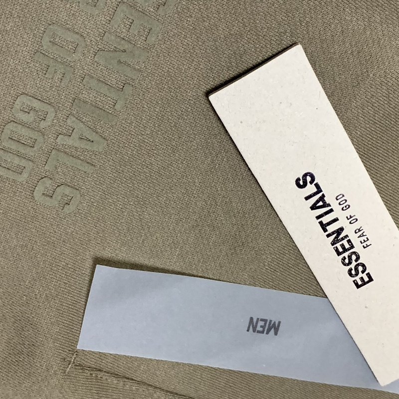 Штаны Fear Of God Black Patch With Text "Olive/Brown" фото № 6