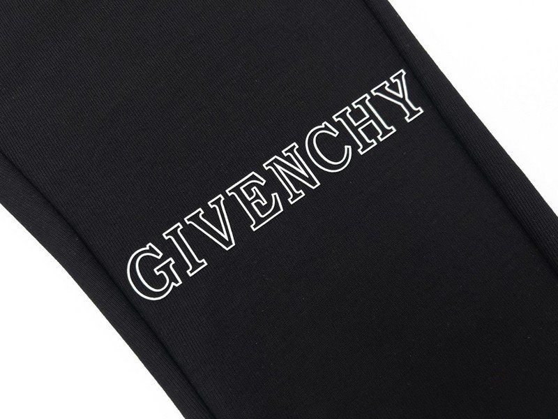 Штаны Givenchy With Letter Logo On The Back Pocket "Black" фото № 3
