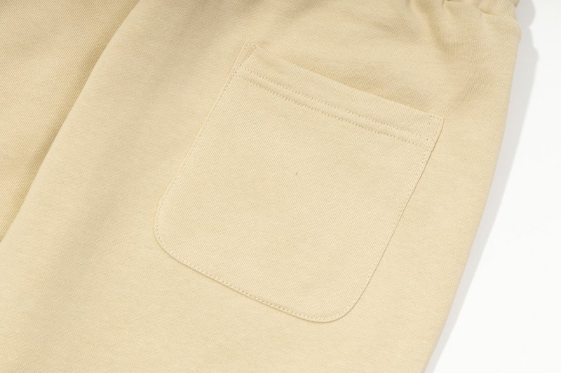 Штаны Gucci X Adidas Solid Color With Logo Reflection "Beige" фото № 7