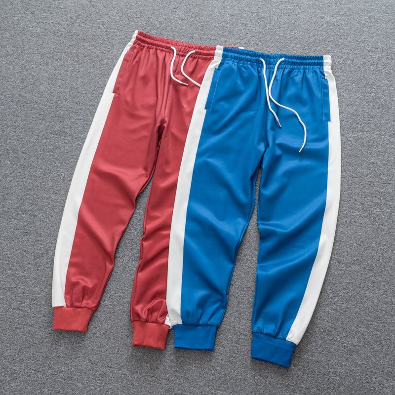 Штаны Gucci Original With Logo "Red" фото № 7