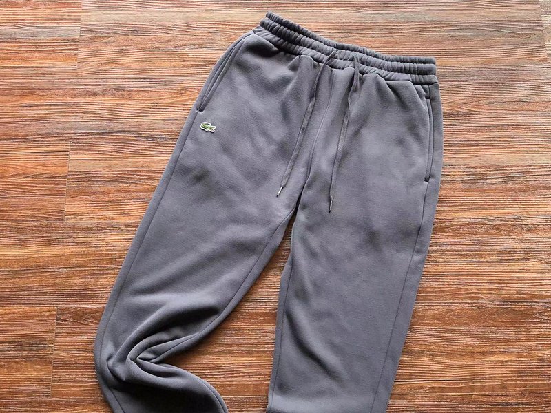 Спортивные штаны Lacoste Plain With Small Front Logo "Gray" фото № 2