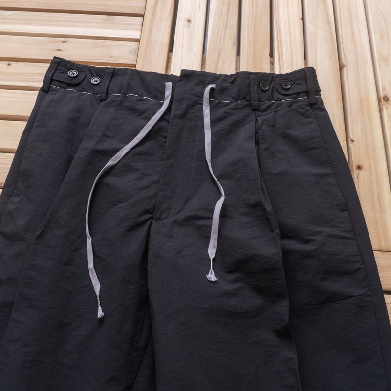 Штаны Maison Margiela Laces Palazzo "Black" фото № 4