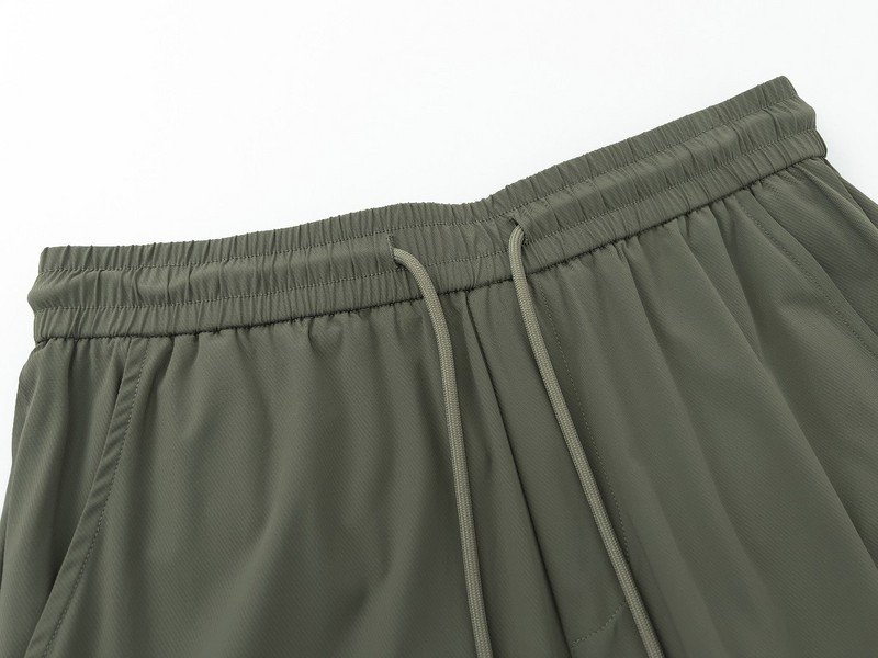 Штаны Prada With Triangular Insert Logo "Khaki" фото № 7