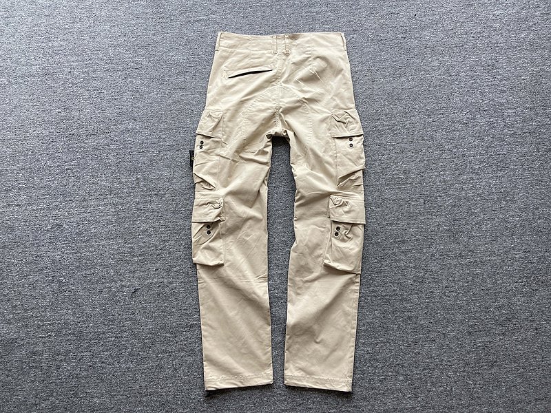 Штаны Stone Island With Patch On Pocket "Cream" фото № 8