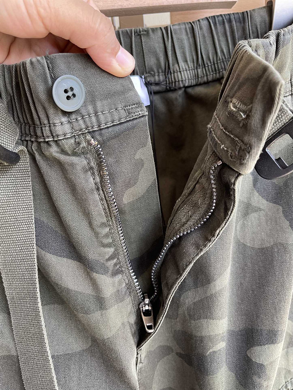 Штаны Stone Island Camouflage Style "Green/Gray" фото № 5