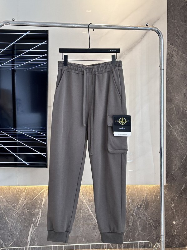 Штаны Stone Island With Roomy Pocket "Gray" фото № 2
