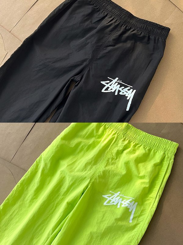 Штаны Stussy X Nike Ties "Green" фото № 6