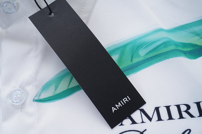 Рубашка Amiri Island Landscape "White" фото № 4