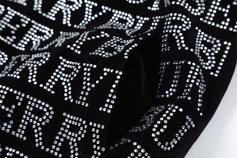 Бомбер Burberry Full Of White Logos "Black" фото № 5