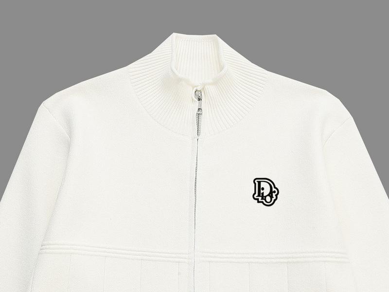 Бомбер Christian Dior Frontside Mini Logo Black Outline "White" фото № 2