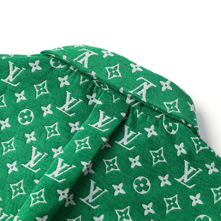 Бомбер Louis Vuitton With A Sharp Collar "Green" фото № 4