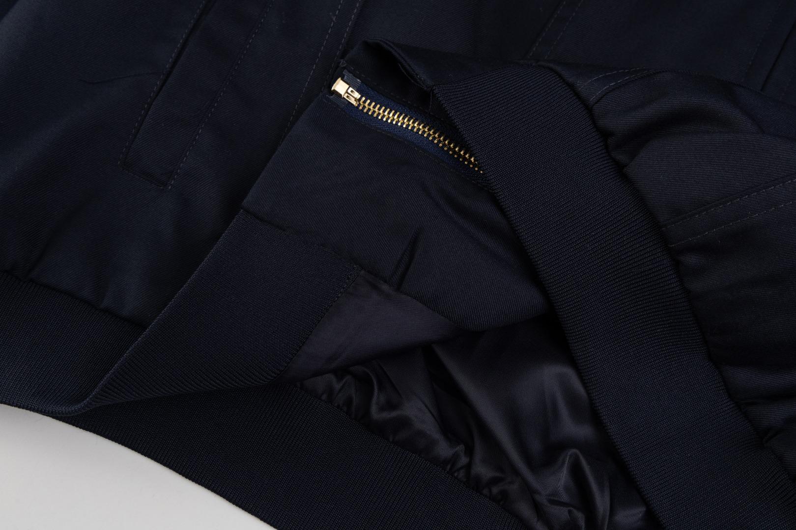 Бомбер Miu Miu Two Front Pockets "Black" фото № 8