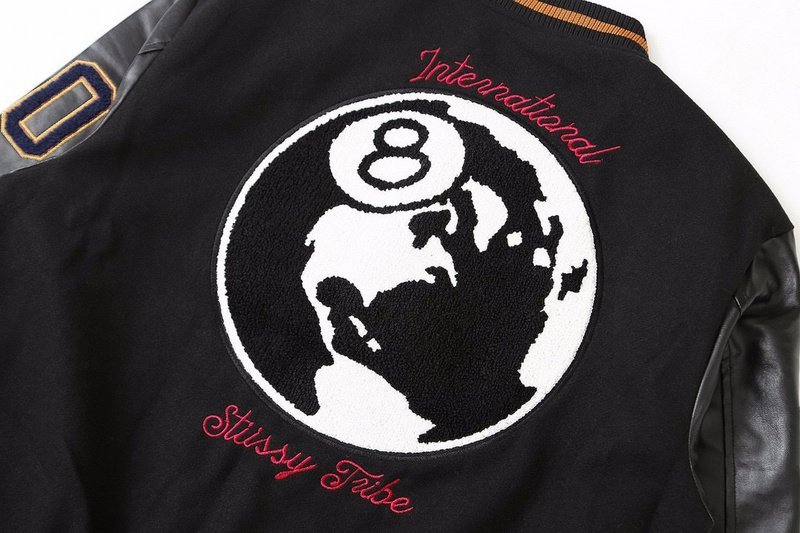 Бомбер Stussy Planet "Black" фото № 3