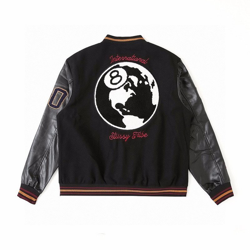 Бомбер Stussy Planet "Black" фото № 8