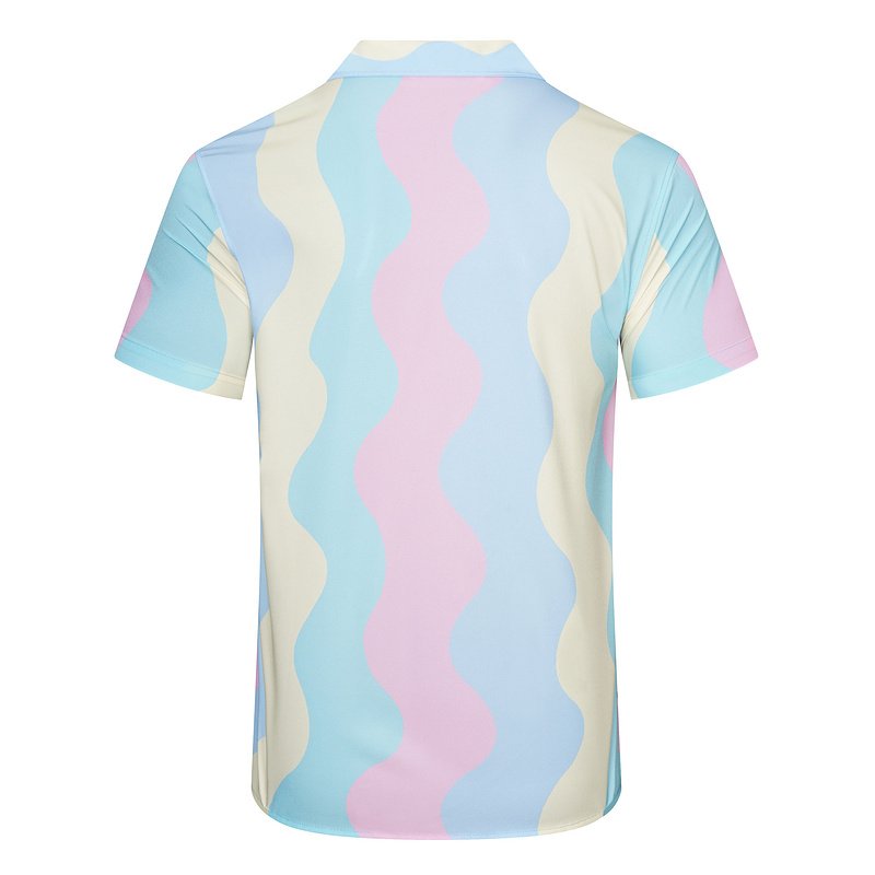 Рубашка Casablanca Colorful Waves And Seashell "Multicolor" фото № 2