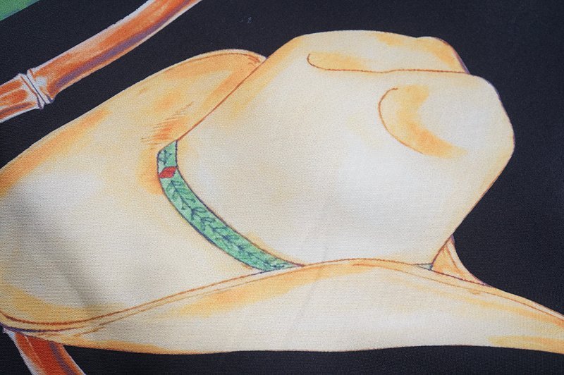 Шорты Casablanca Bag Comb Strap Prints "Black" фото № 3