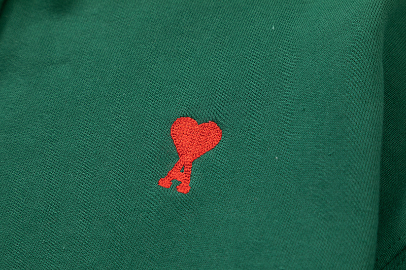 Худи Amiri Logo Letter And Heart "Green" фото № 7